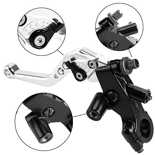 MRELC Universal Motorcycle Handlebar Brake Master Cylinder Set - Image 3