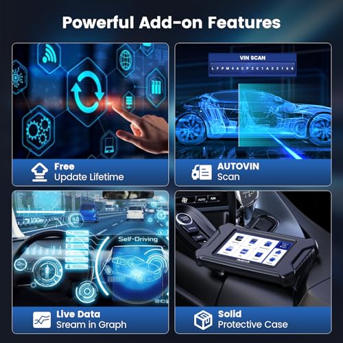 mucar CS90 OBD2 Scanner Diagnostic Tool - Image 5