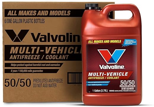 Valvoline Multi-Vehicle 50/50 Prediluted Antifreeze/Coolant 1 GA