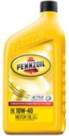 Pennzoil Multigrade Motor Oil, 1 Quart, 6-Pack, 550035160/3653