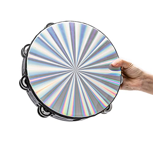 Musfunny Radiant 10 Inch 2-Row Jingles Tambourine - Image 4