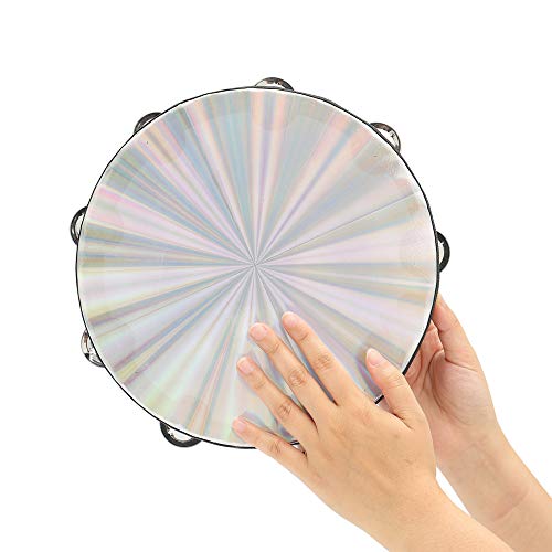 Musfunny Radiant 10 Inch 2-Row Jingles Tambourine - Image 5