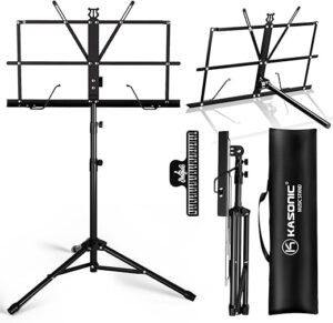 K KASONIC Music Stand & Desktop Book Stand