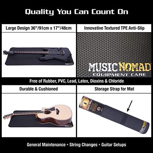 MusicNomad MusicNomad MN207 Premium Instrument Work Mat & Cradle Cube Neck Support - Image 4