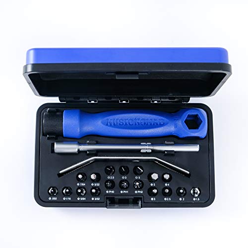 MusicNomad MusicNomad Premium 26 Pc. Guitar Tech Screwdriver & Wrench Set MN229 - Image 3