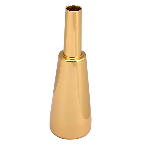 Mxfans Trumpet Mouthpiece Brass Gold-plated 1.5C - Image 3