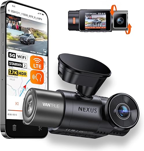 VANTRUE N2X 2.7K Dual Dash Cam