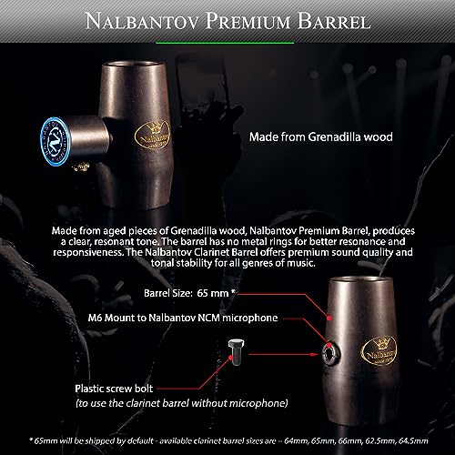 Nalbantov Clarinet Microphone NCM 622 SC Set - Image 5
