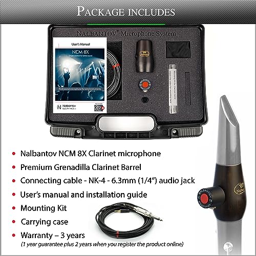 Nalbantov Clarinet Microphone NCM 8X SC Set - Image 2