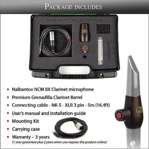 Nalbantov Clarinet Microphone NCM 8X SC Set - Image 2