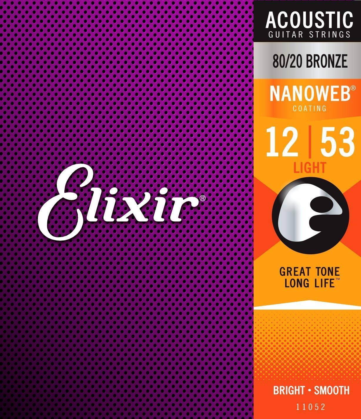 Elixir Nanoweb Acoustic Guitar Strings 11052