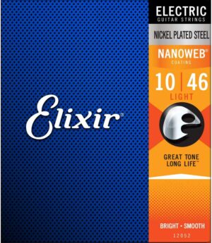 Elixir Nanoweb Electric Guitar Strings 3 Pack