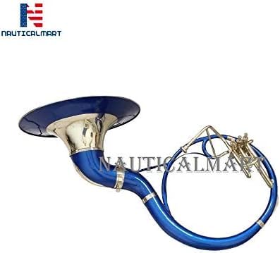 NauticalMart Bb Flat Silver Sousaphone With Hard Case - Image 4