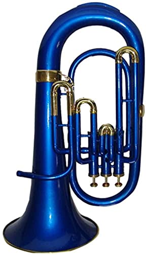 NauticalMart Blue Brass Euphonium With Hard Case - Image 2