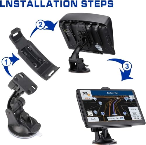 NAVRUF GPS Navigation Slimline Touch Screen, USA Edition - Image 5