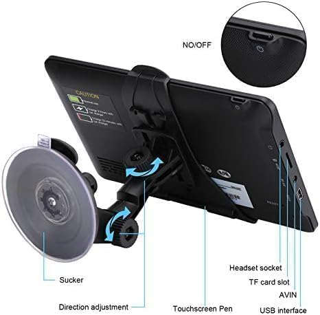 NAVRUF GPS Navigation Slimline Touch Screen, USA Edition - Image 2