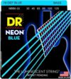DR Strings NBB630 Neon Blue Coated Bass Strings