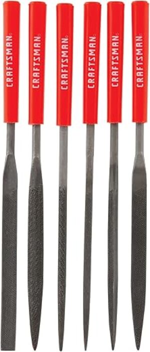 CRAFTSMAN Needle File Set, 6 Piece (CMHT82529)