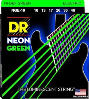 DR Strings Neon Electric Guitar Strings (NGE-10)