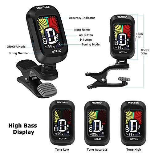 NEUMA Clip-On Tuner for Guitar & Bass - Image 5