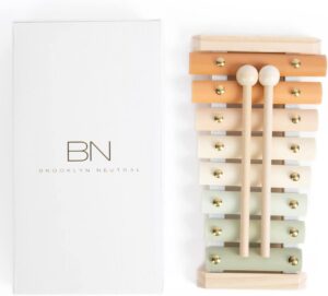 Brooklyn Neutral Neutral Colors Toddler Xylophone - Montessori