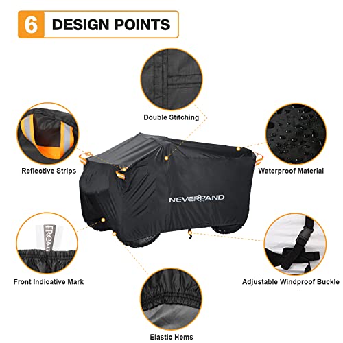 NEVERLAND ATV Cover Waterproof Heavy Duty 4 Wheeler - Image 2