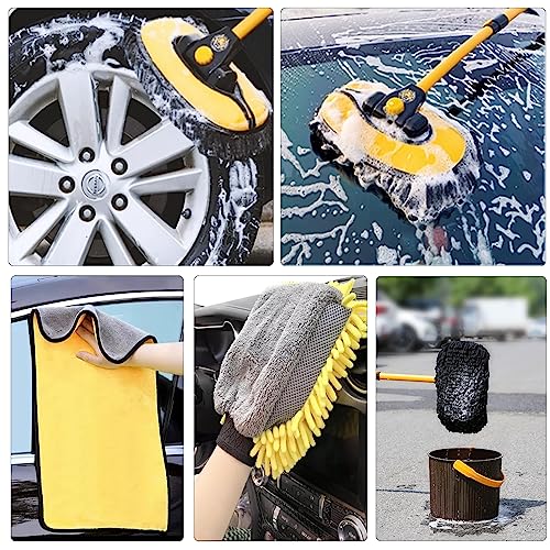 NEZENO 57'' Car Wash Brush With Handle - Image 5