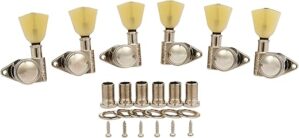 KAISH Nickel 3+3 Locking Tuners 21:1