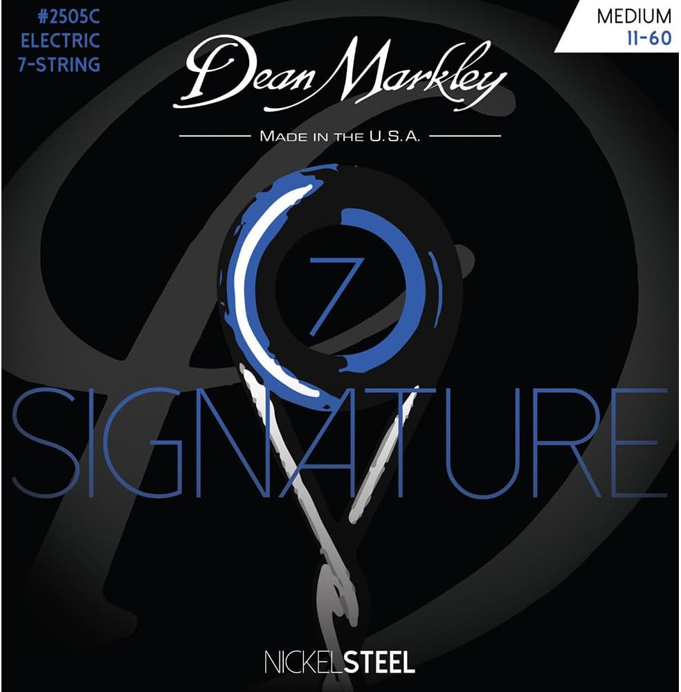 Dean Markley Nickel Steel Signature 7 String Set, 11-60