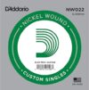D’Addario Nickel Wound Electric Guitar String NW020