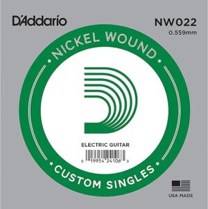 D'Addario Nickel Wound Electric Guitar String NW020