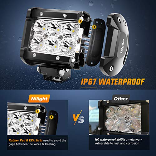 Nilight 18W Led Off Road Lights - Image 4