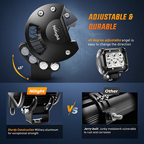 Nilight 18W Led Off Road Lights - Image 5