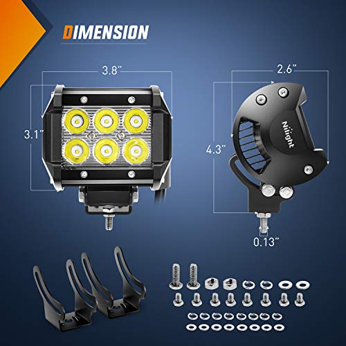 Nilight 18W Led Off Road Lights - Image 2