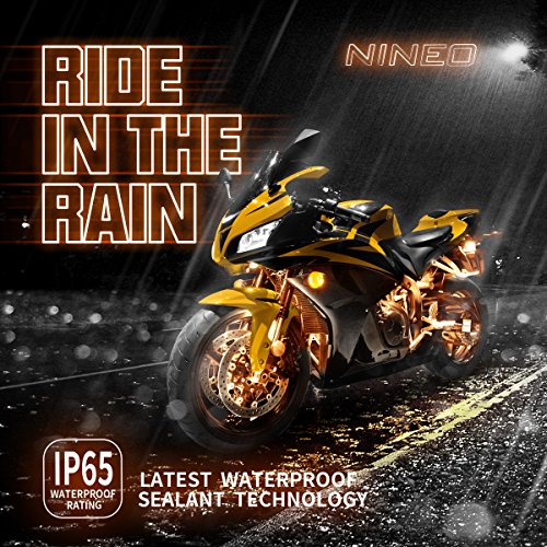 NINEO 8Pcs Motorcycle LED Underglow Light Kit - Image 3