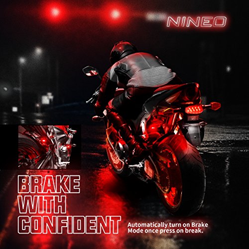 NINEO 8Pcs Motorcycle LED Underglow Light Kit - Image 5