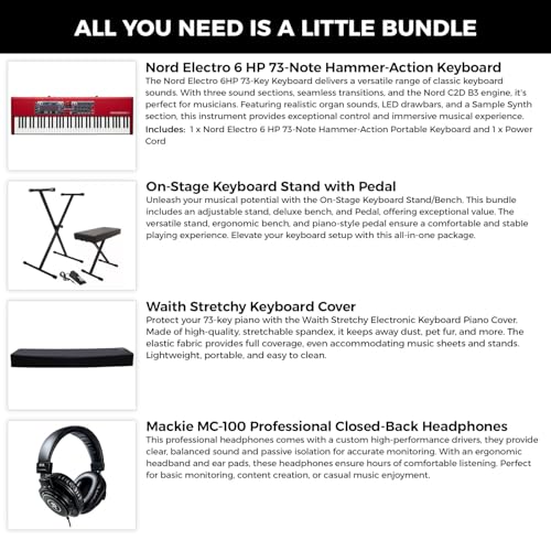 Nord Electro 6 HP Stage Piano Bundle - Image 2