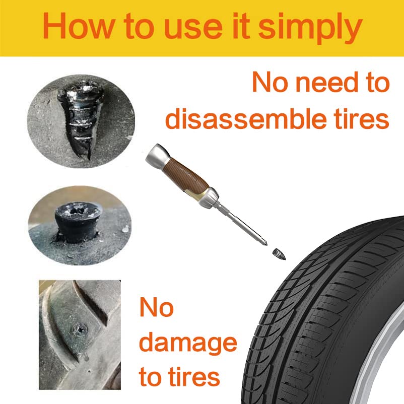 NORSHIRE Tire Repair Nail Self-Tapping Screw Kit - Image 2
