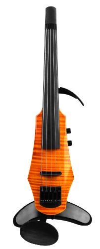 NS Design WAV5 Electric Violin, Amberburst - Image 2