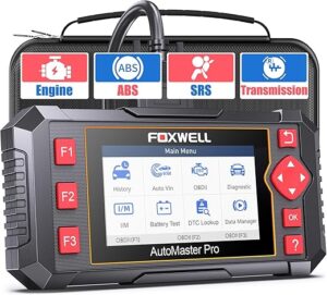 FOXWELL NT604 OBD2 Scanner ABS SRS Code Reader