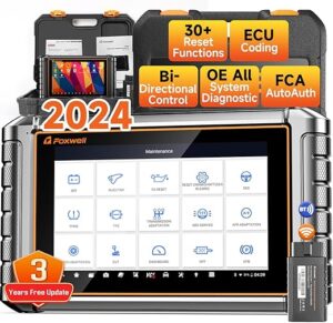 FOXWELL NT909 OBD2 Scanner, Wireless Bidirectional Tool