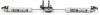 Bds NX2 Dual Steering Stabilizer Kit for Ford F250/F350