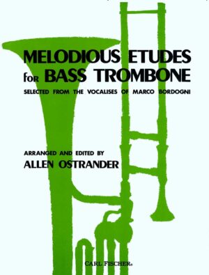O4799 - Melodious Etudes Bass Trombone
