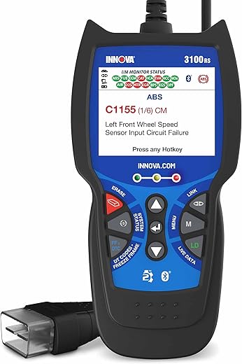 Innova OBD2 Scanner 3100RS With ABS & SRS