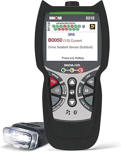 Innova OBD2 Scanner For ABS & SRS