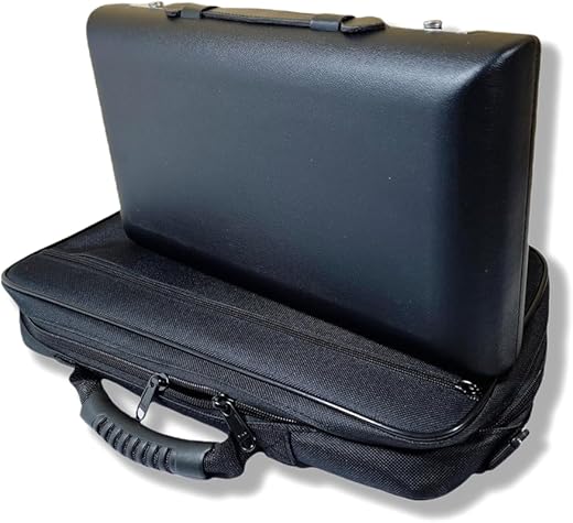 yinfente Oboe Case Black Hard Carry Bag