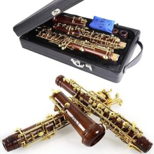 ROCHIX 1890 Oboe RHG13 Redwood Body Gold Plated