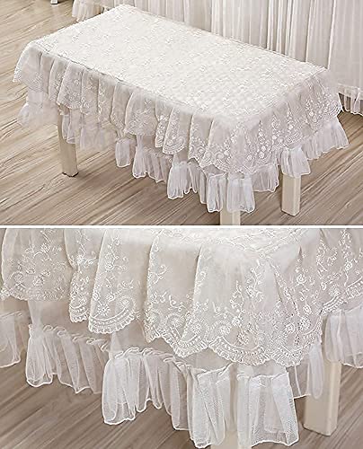OBTLIAN Elegant Rose Embroidery Piano Cover 153 33 115cm - Image 4