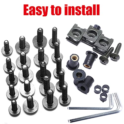 ochisdf Motorcycle Fairing Bolt Kit, 177pcs - Image 3