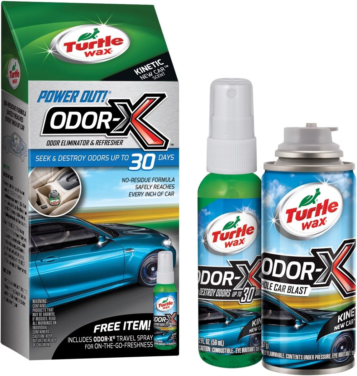 Turtle Wax Odor-X Multi-Surface Cleaner 2 Pack